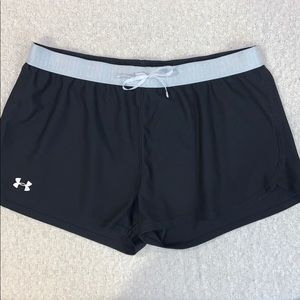 Black Under Armour Shorts- L